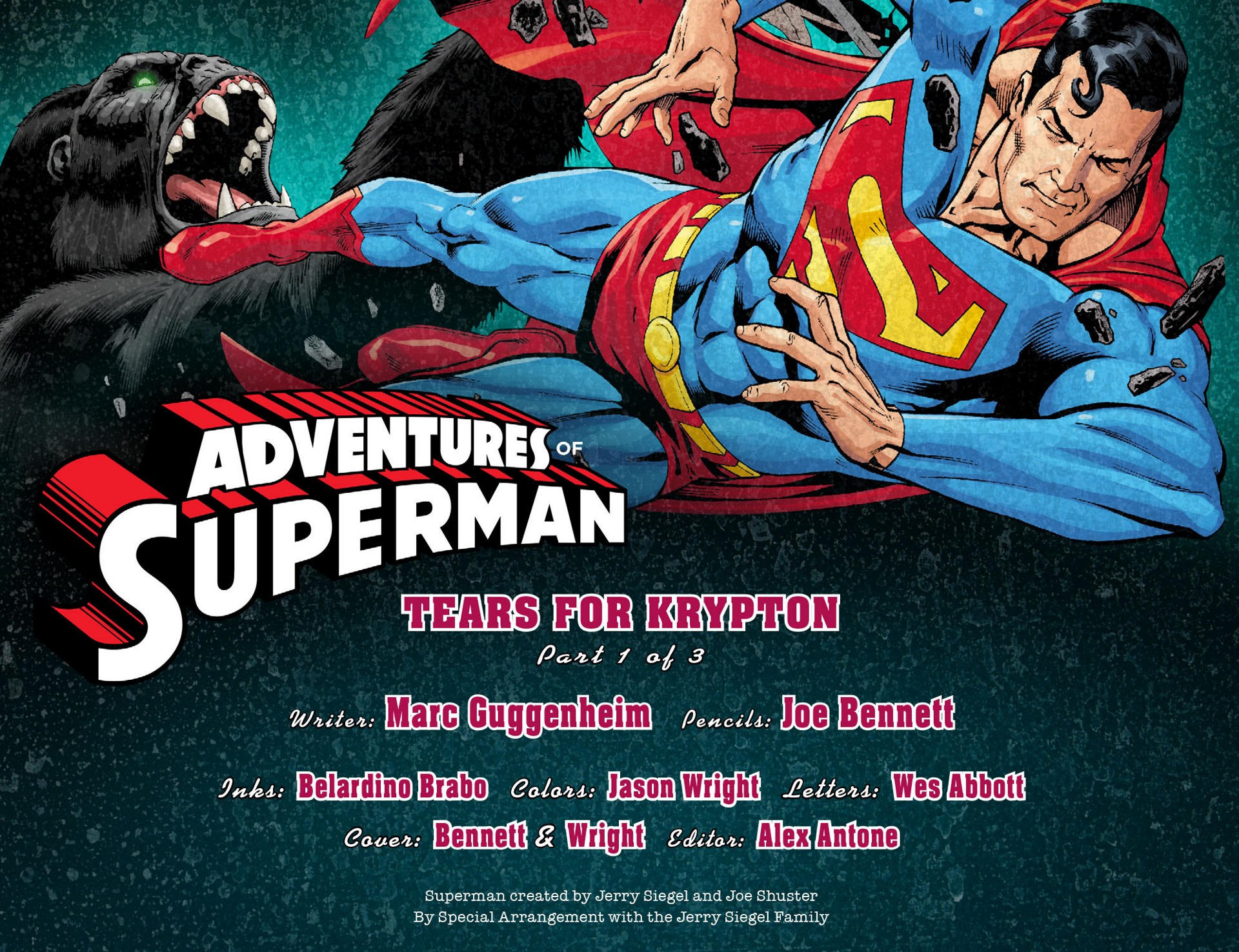 Read online Adventures of Superman [I] comic -  Issue #22 - 2