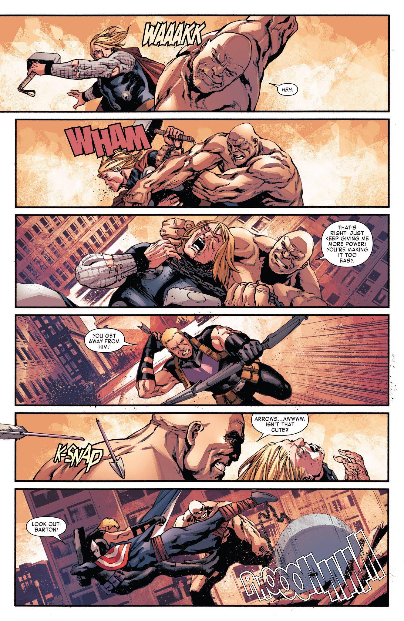 Read online Old Man Hawkeye comic -  Issue #7 - 12