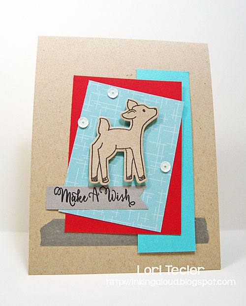 Make a Wish card-designed by Lori Tecler/Inking Aloud-stamps and dies from Avery Elle