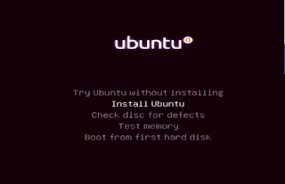Ubuntu operating system 17.04 installation