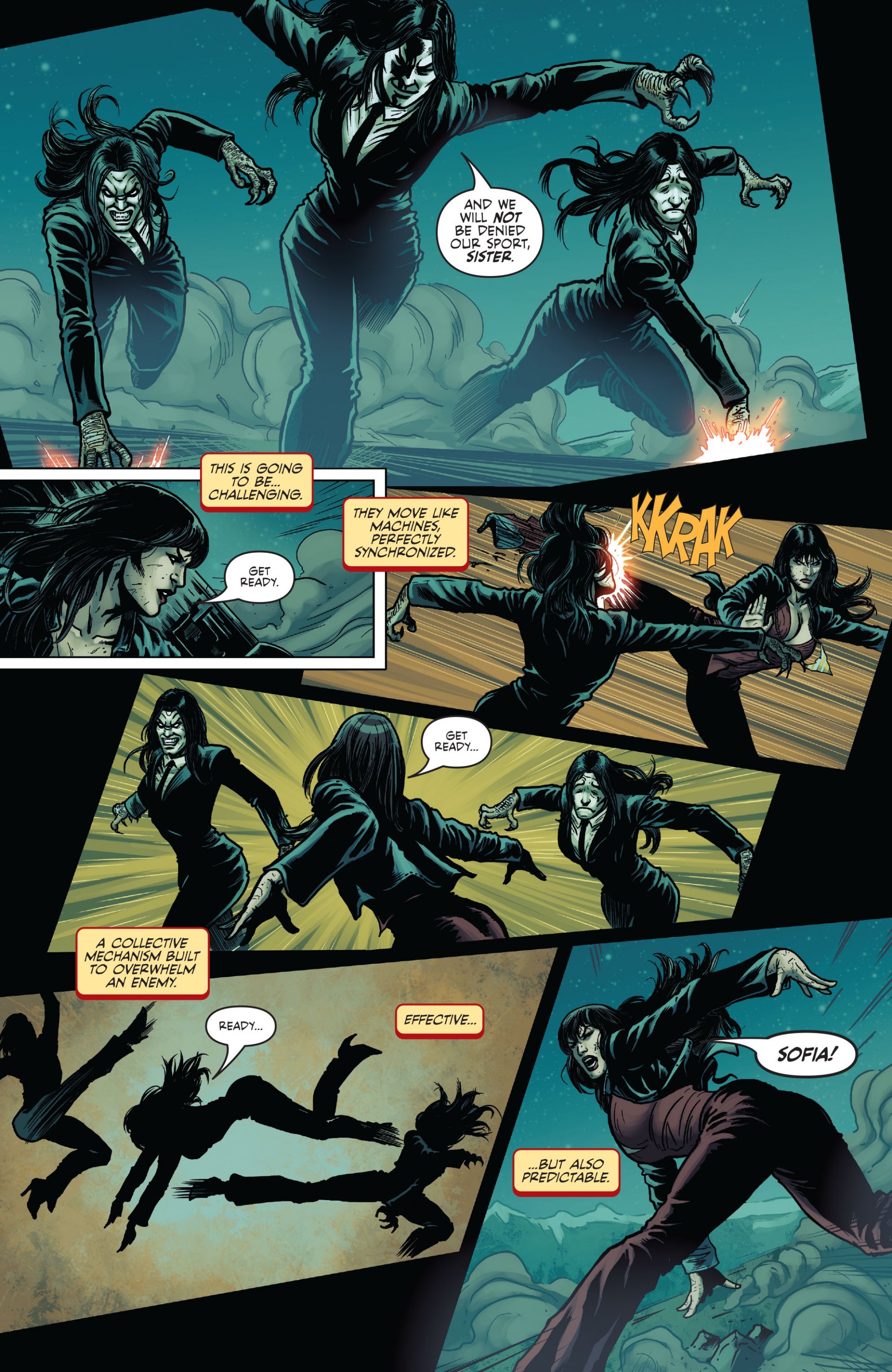 Read online Vampirella (2010) comic -  Issue #9 - 12