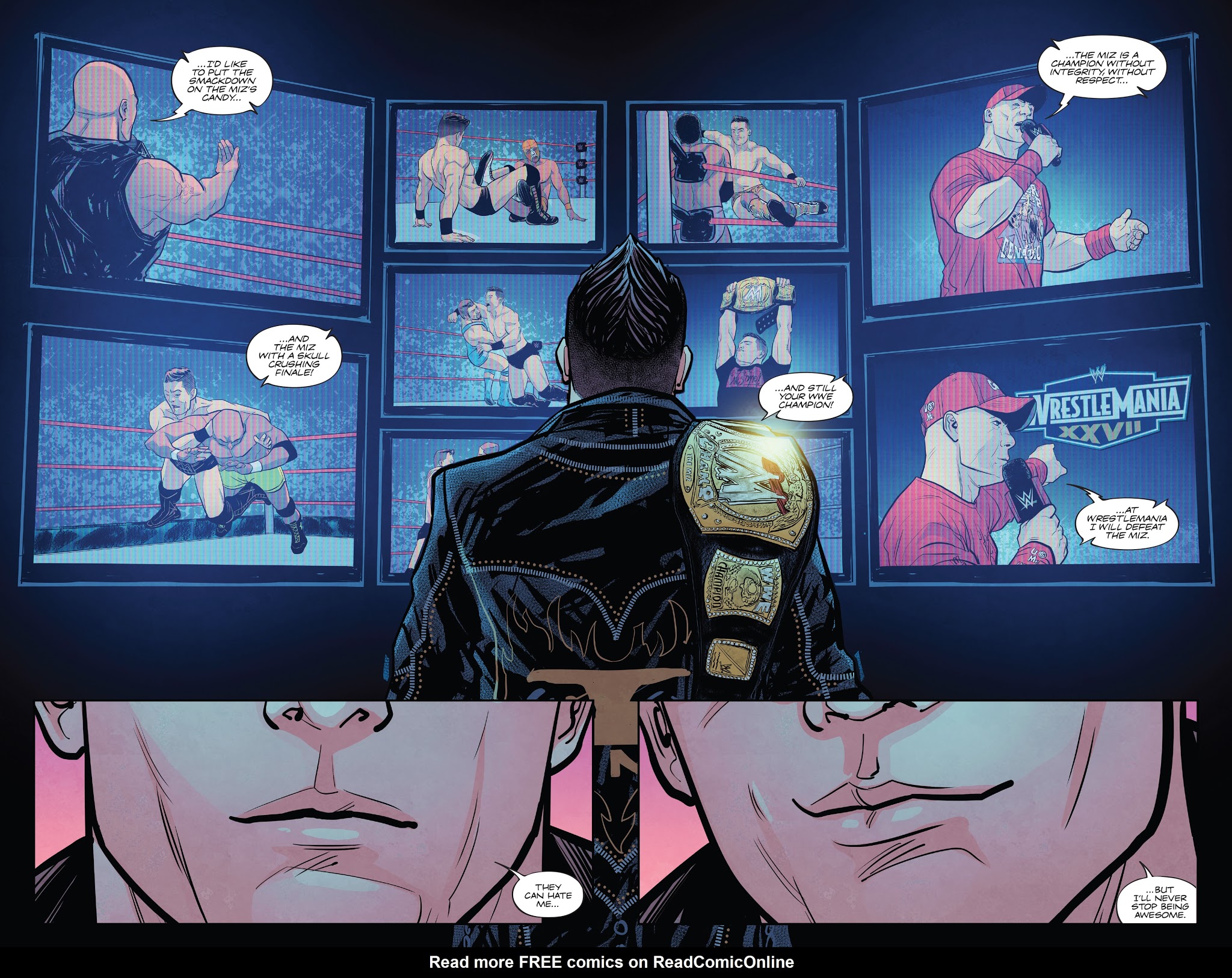 Read online WWE: Wrestlemania 2018 Special comic -  Issue # Full - 4