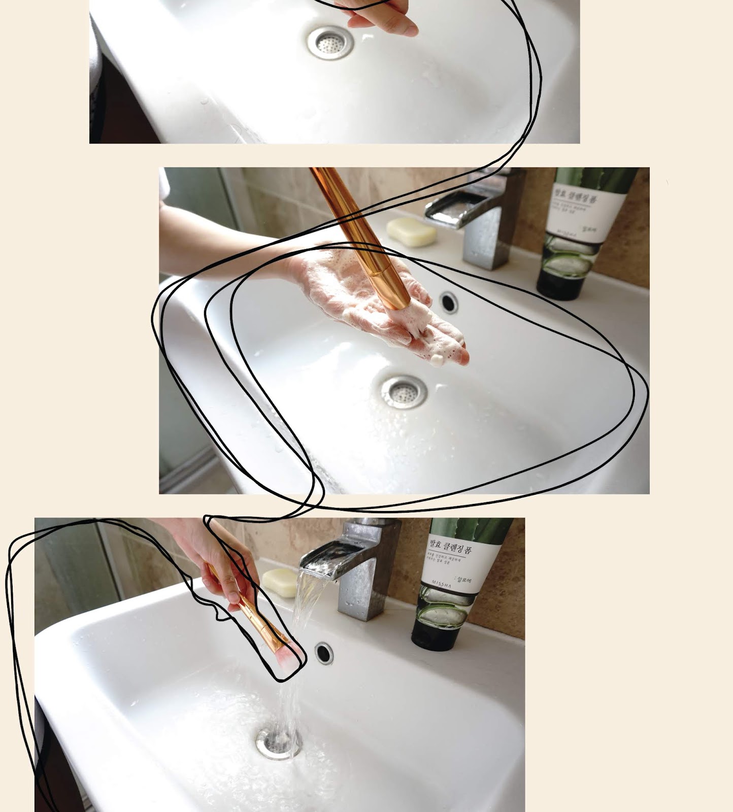 HOW TO Use Your Old Face Wash as a Brush Cleanser The Beauty Show