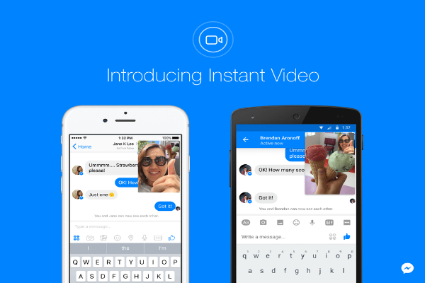 Facebook adds a new feature to its application to chat Messenger