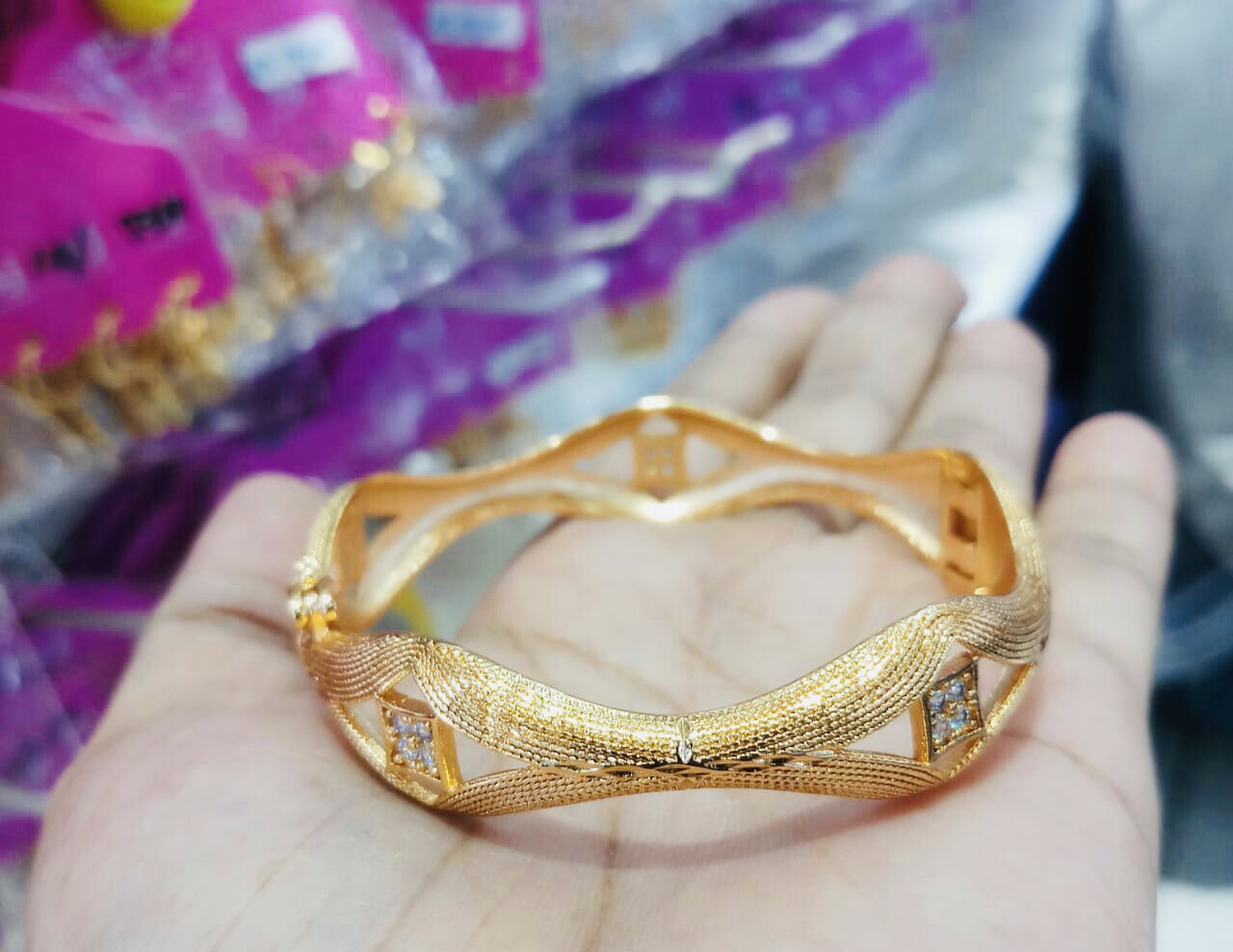 xuping anting fashion wanita model ring permata mewah xuping gold 12