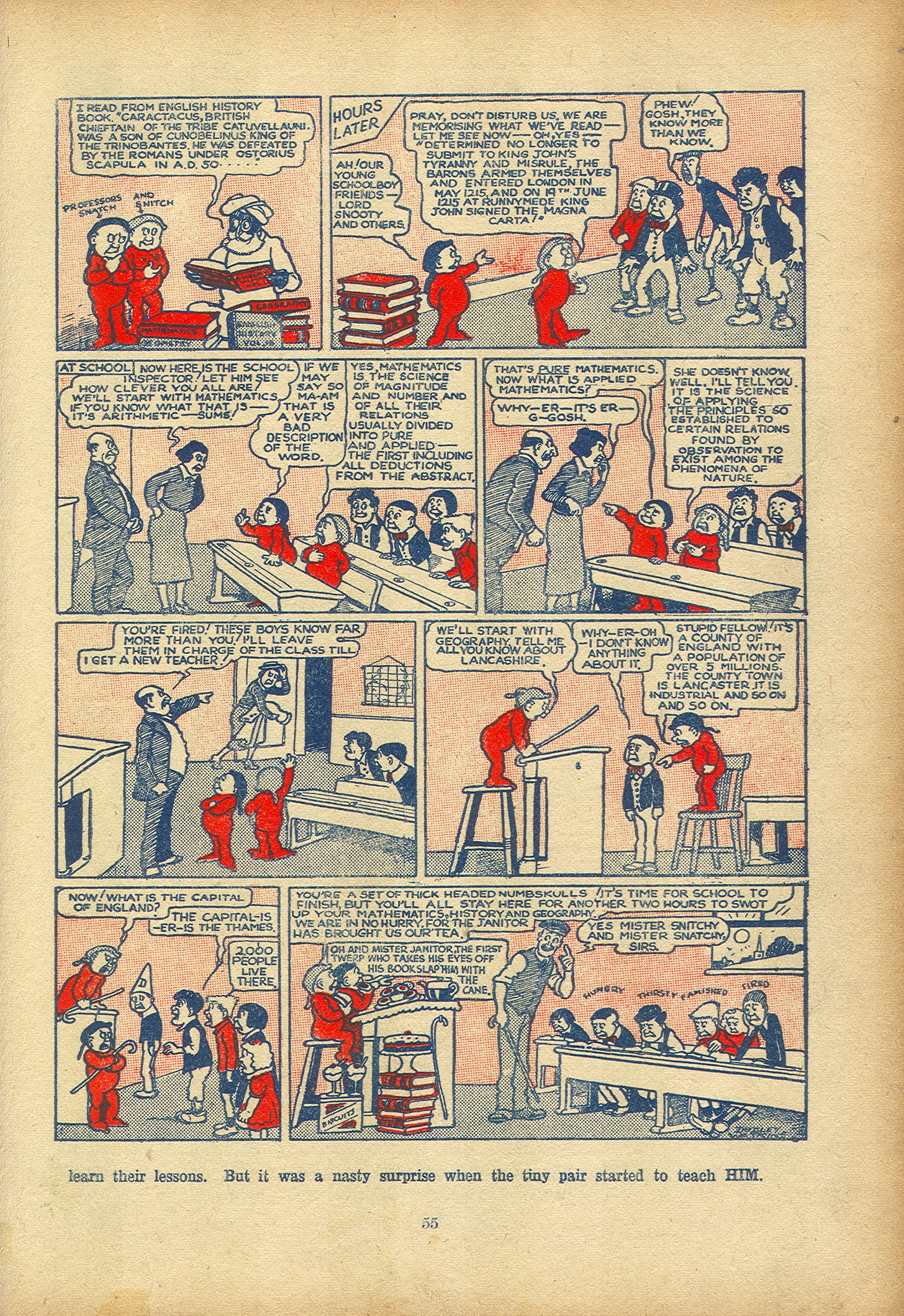 Read online The Beano Book (Annual) comic -  Issue #1950 - 55