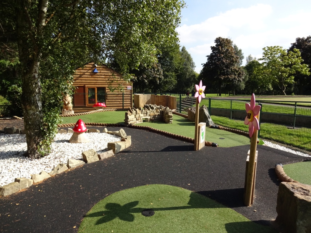 The Ham and Egger Files Adventure Golf at Walton Hall and Gardens in