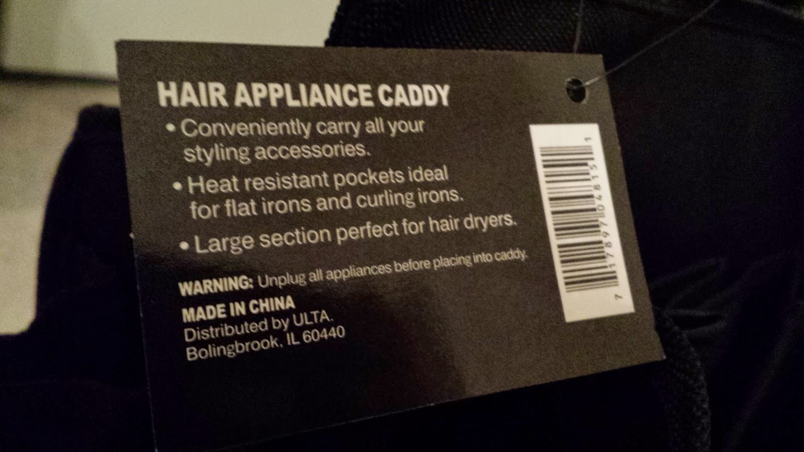 Meggomochi ULTA hair appliance caddy