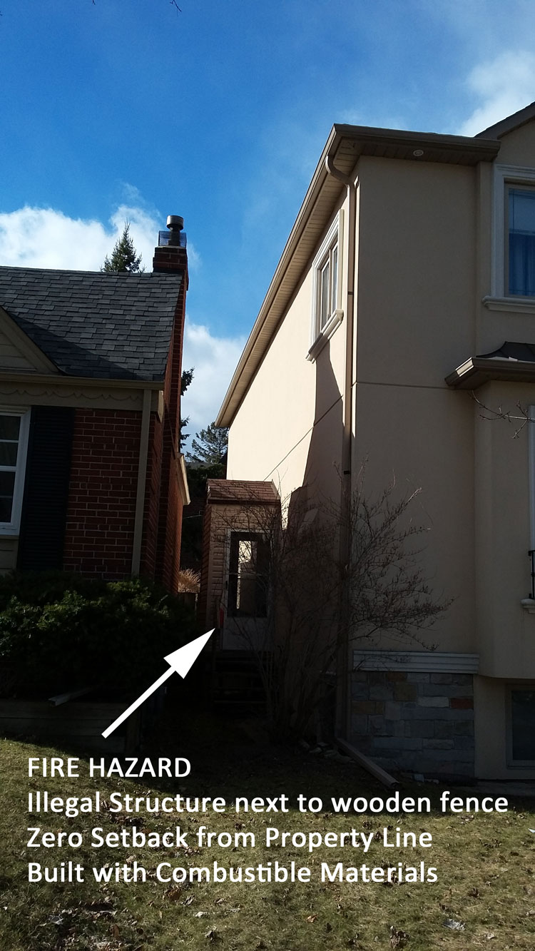 Ontario Fire Code refers to Building Code to determine building safety