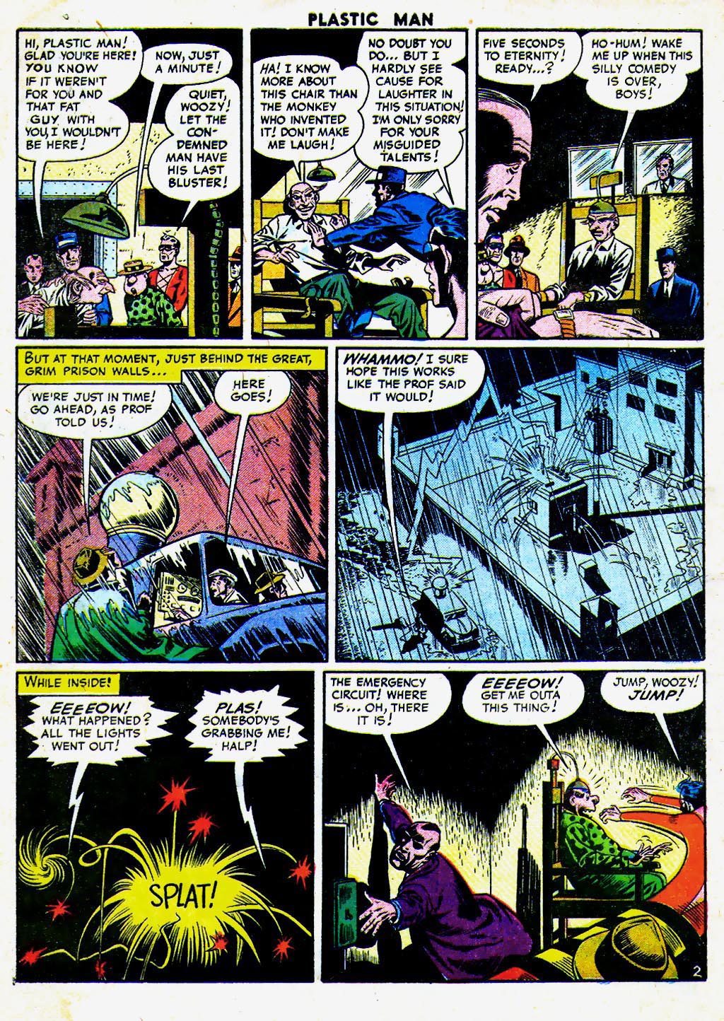 Read online Plastic Man (1943) comic -  Issue #61 - 4