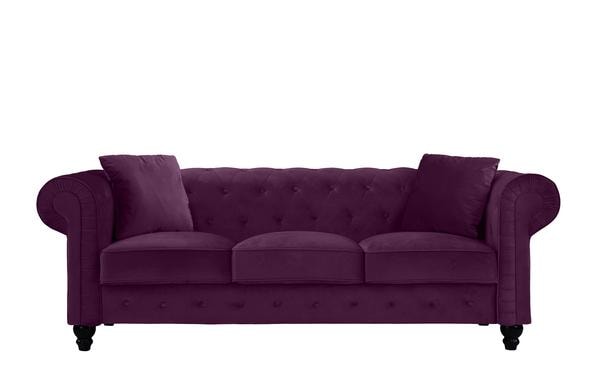 Royal Victorian-Style Velvet Chesterfield Sofa
