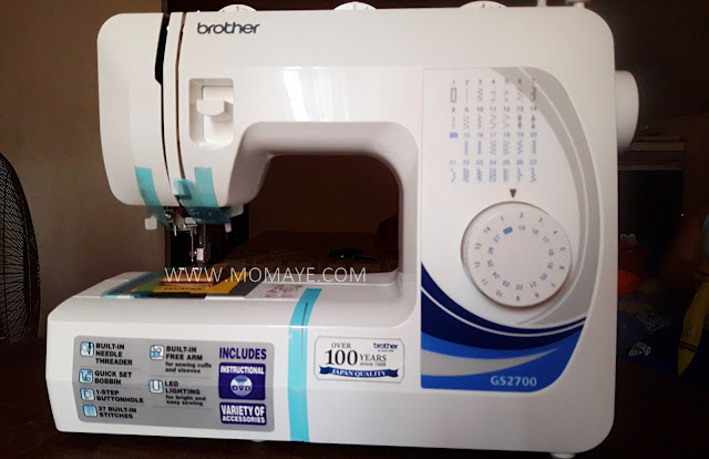 sewing machine, Brother, portable sewing machine, Brother GS2700