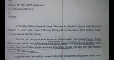 Sekarang Pasien Pulang Paksa Aps Tidak Bisa Ditanggung