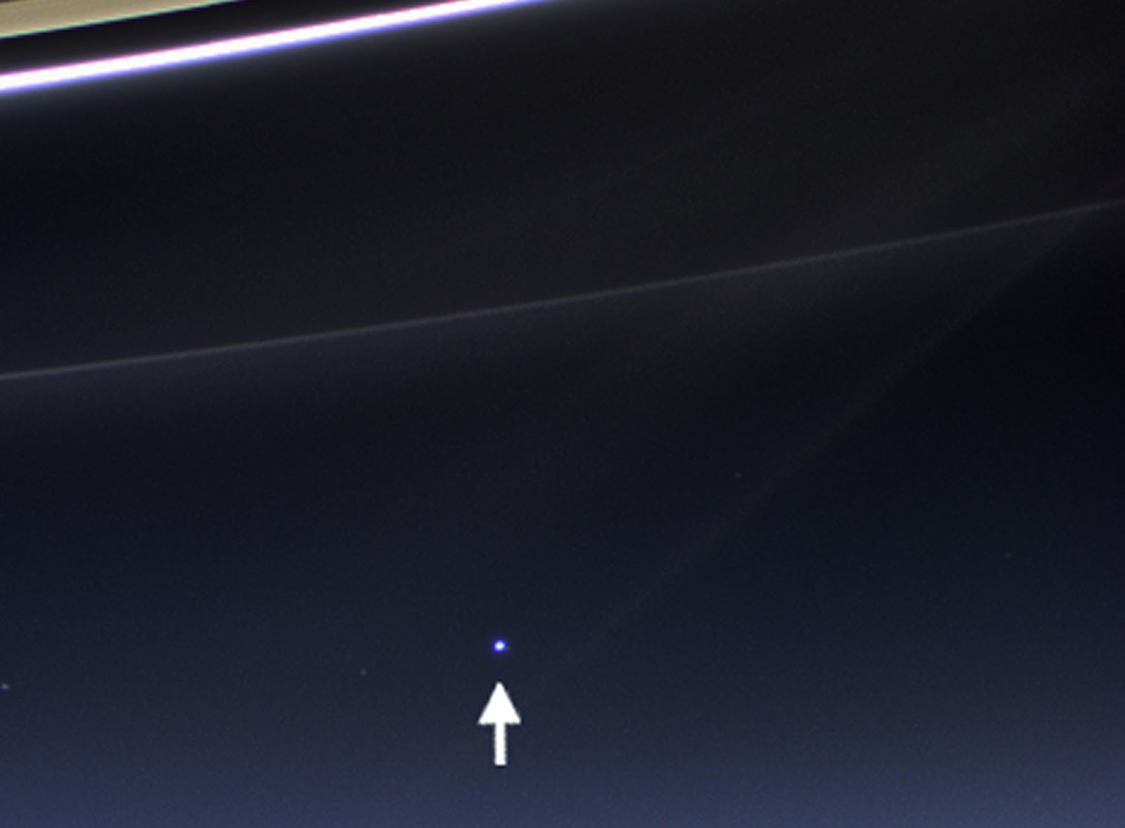 Earth+&+Moon+Seen+From+Saturn