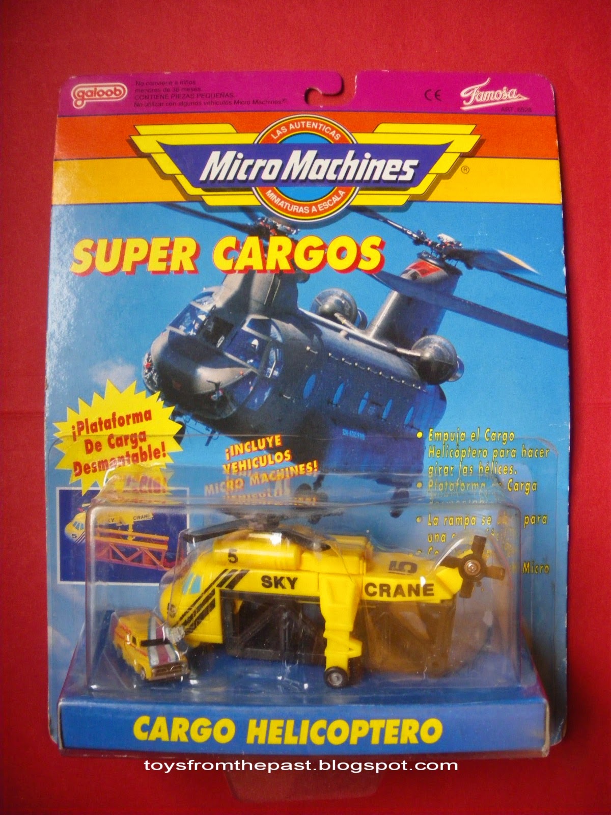 Toys from the Past: #422 MICRO MACHINES \u2013 SUPER CARRIERS (1991)