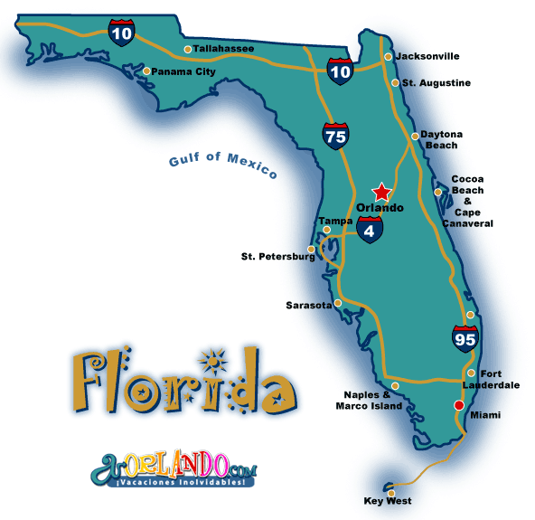VANESSA ISABELLA CRUZ SANCHEZ - Mapa Florida