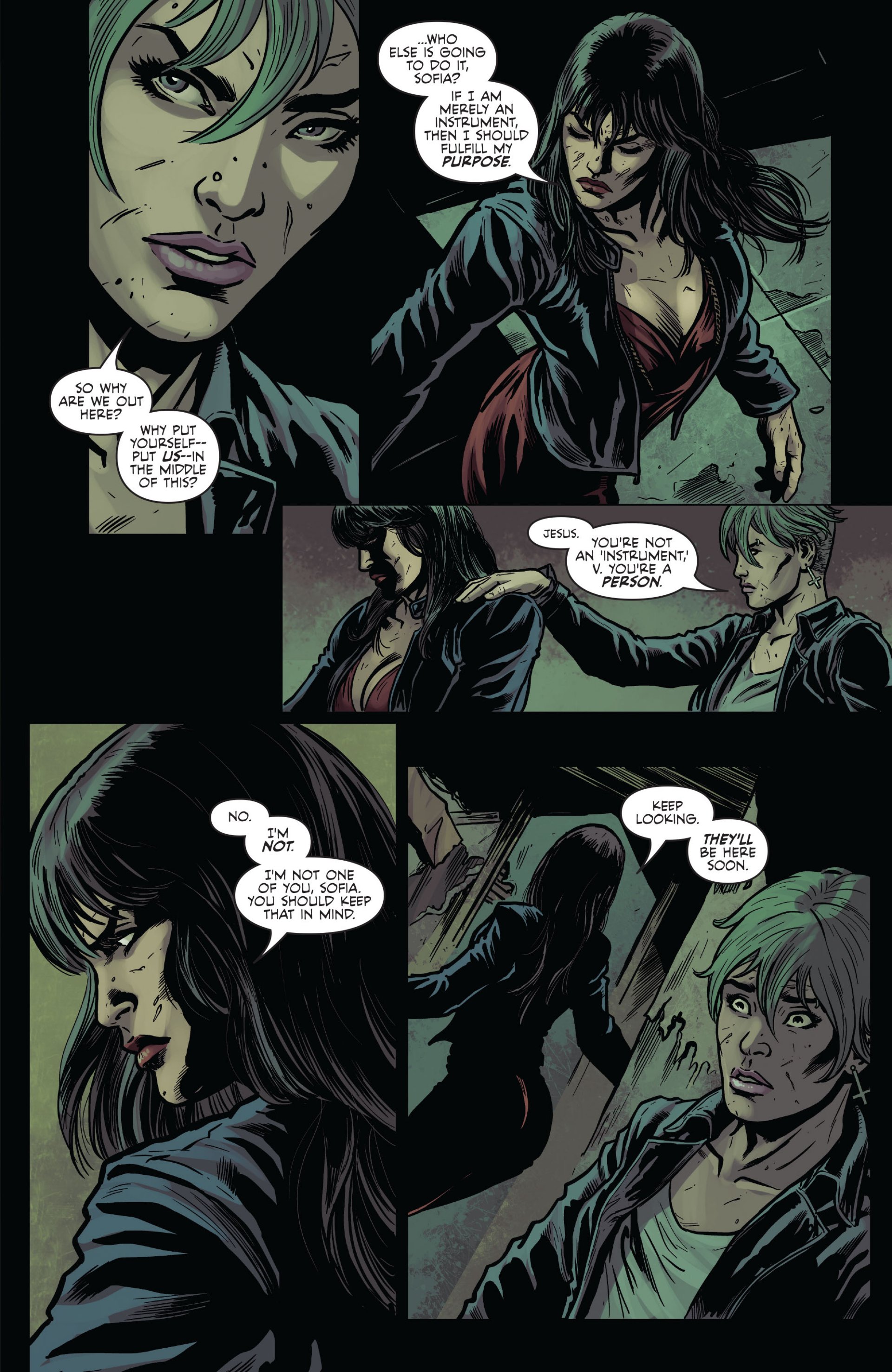 Read online Vampirella (2010) comic -  Issue #9 - 23