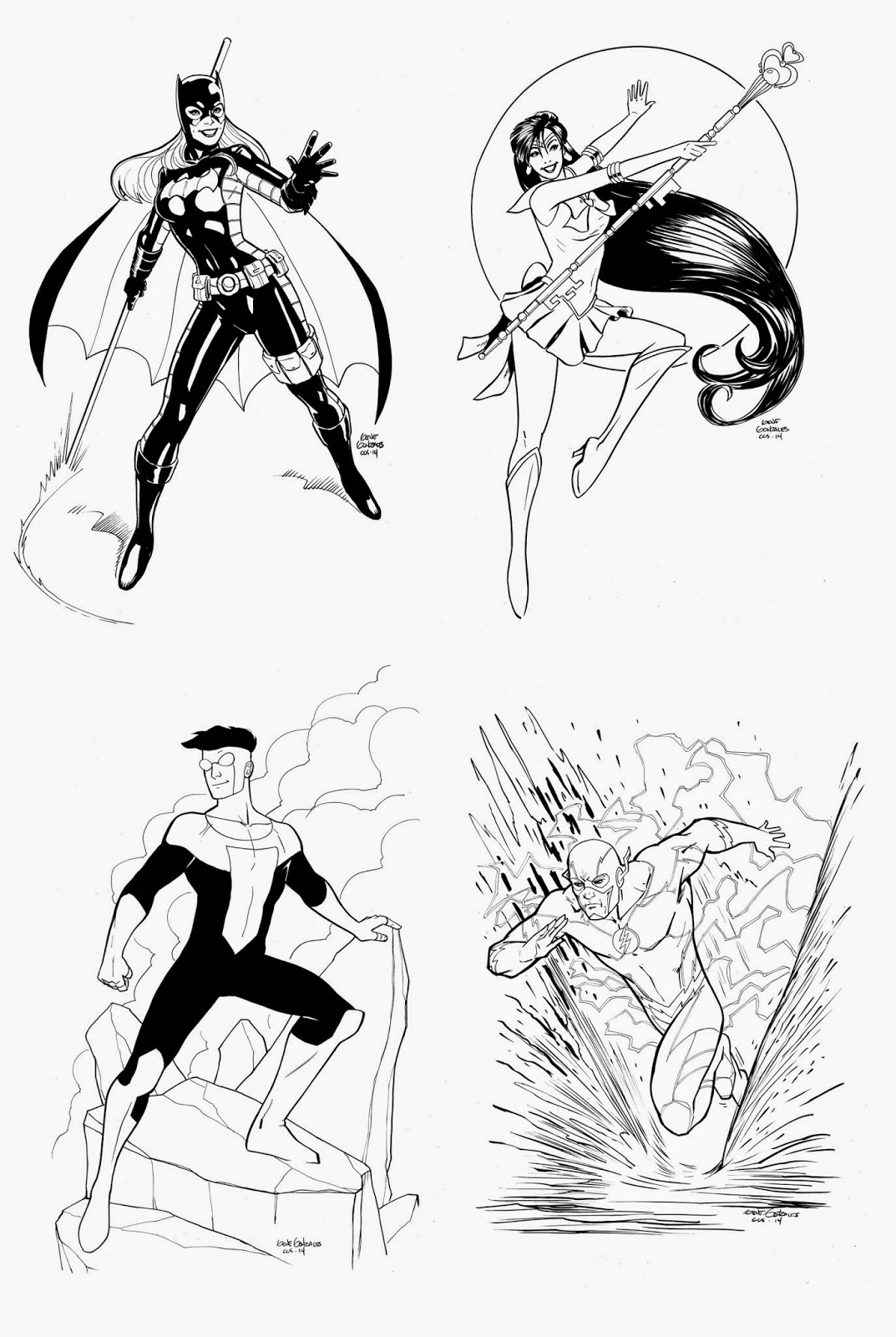 Gene Gonzales' Sketches & Other Silly Stuff Free Comic Book Day