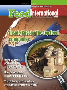 Feed International. Leader in technology, nutrition and marketing 2013-03 - May 2013 | TRUE PDF | Bimestrale | Professionisti | Animali | Mangimi | Tecnologia | Distribuzione
Feed International is the international resource for professionals in the world feed market to help them efficiently and safely formulate, process, distribute and market animal feeds.