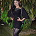 Mouni Roy Hot Long Hair Photos In Black Dress