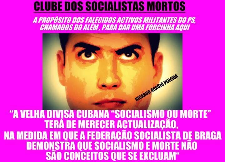 clube dos socialistas mortos visão ricardo araujo 