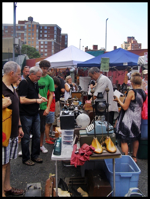 The Cranky Queen: The Queen Visits Hell's Kitchen Flea Market in New ...
