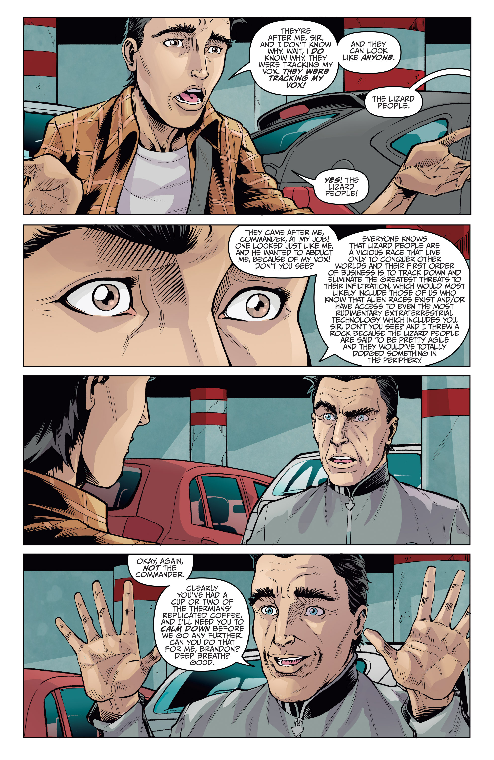 Read online Galaxy Quest: The Journey Continues comic -  Issue #1 - 19