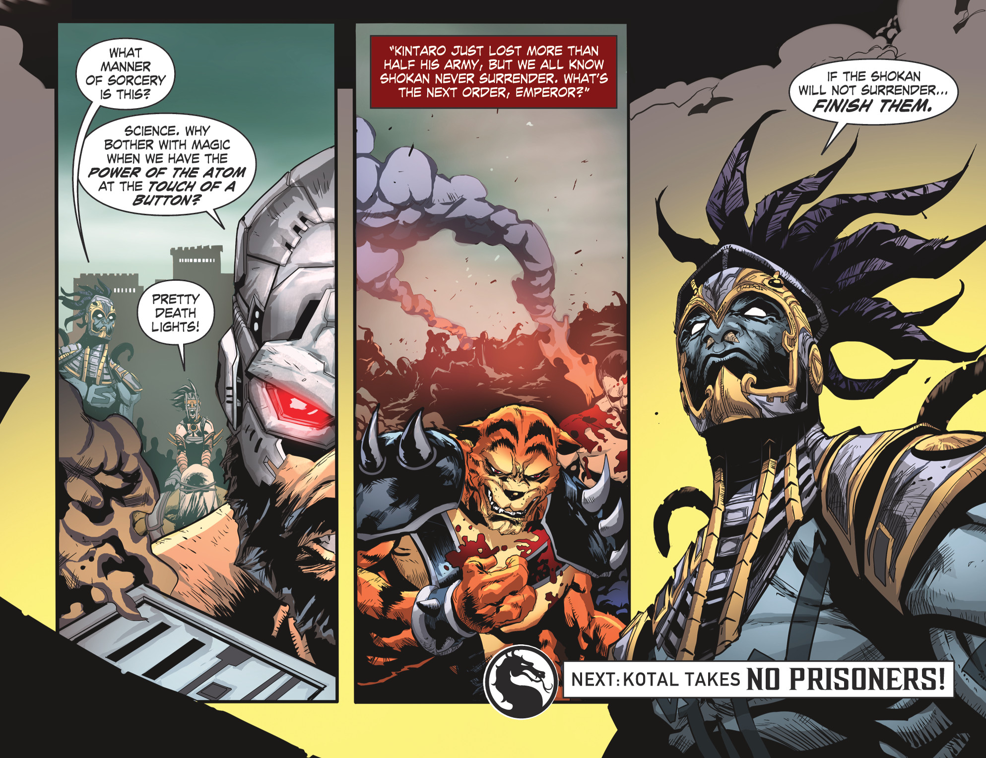 Read online Mortal Kombat X [I] comic -  Issue #20 - 23