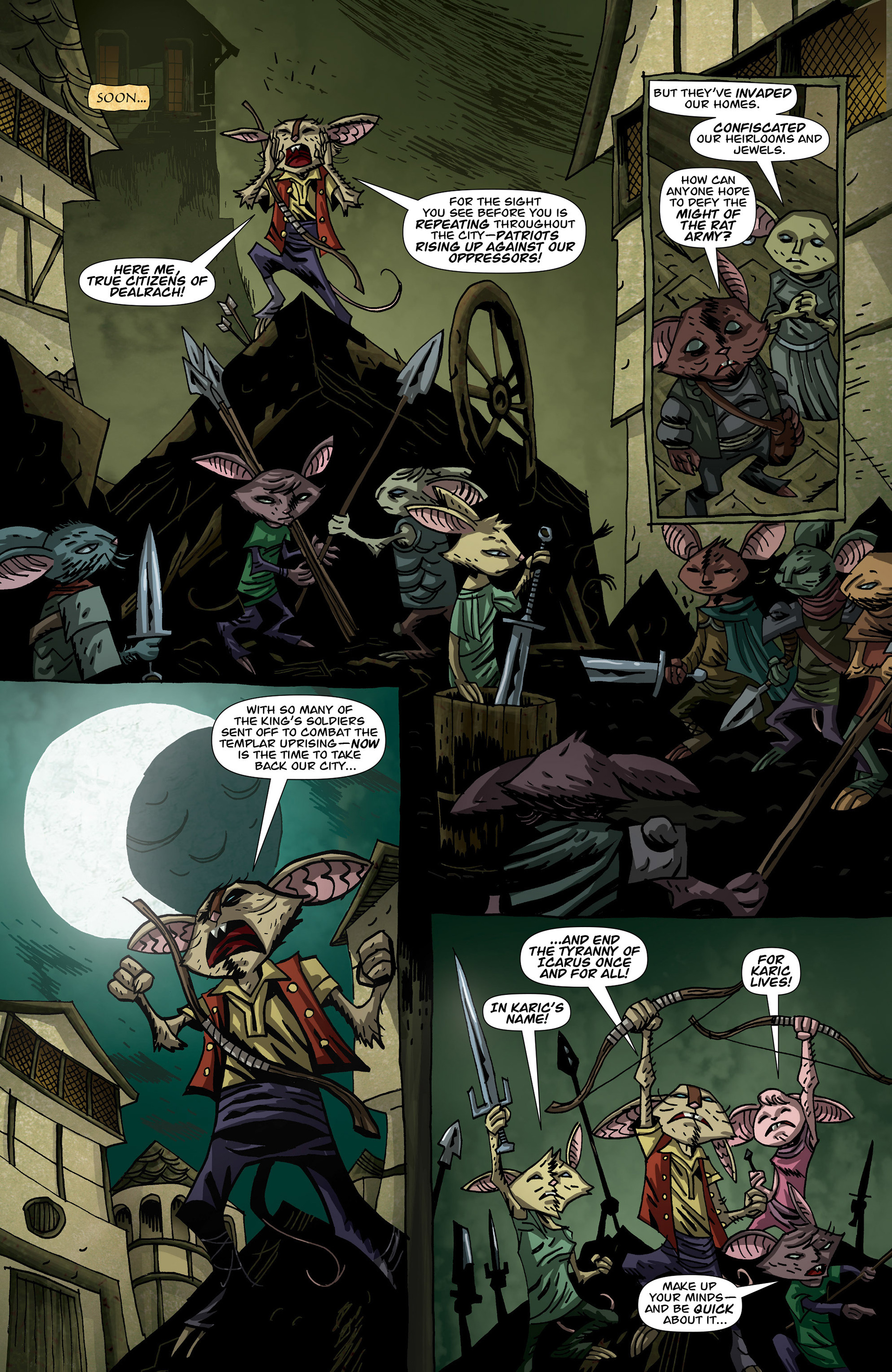 The Mice Templar Volume 4: Legend issue 13 - Page 15