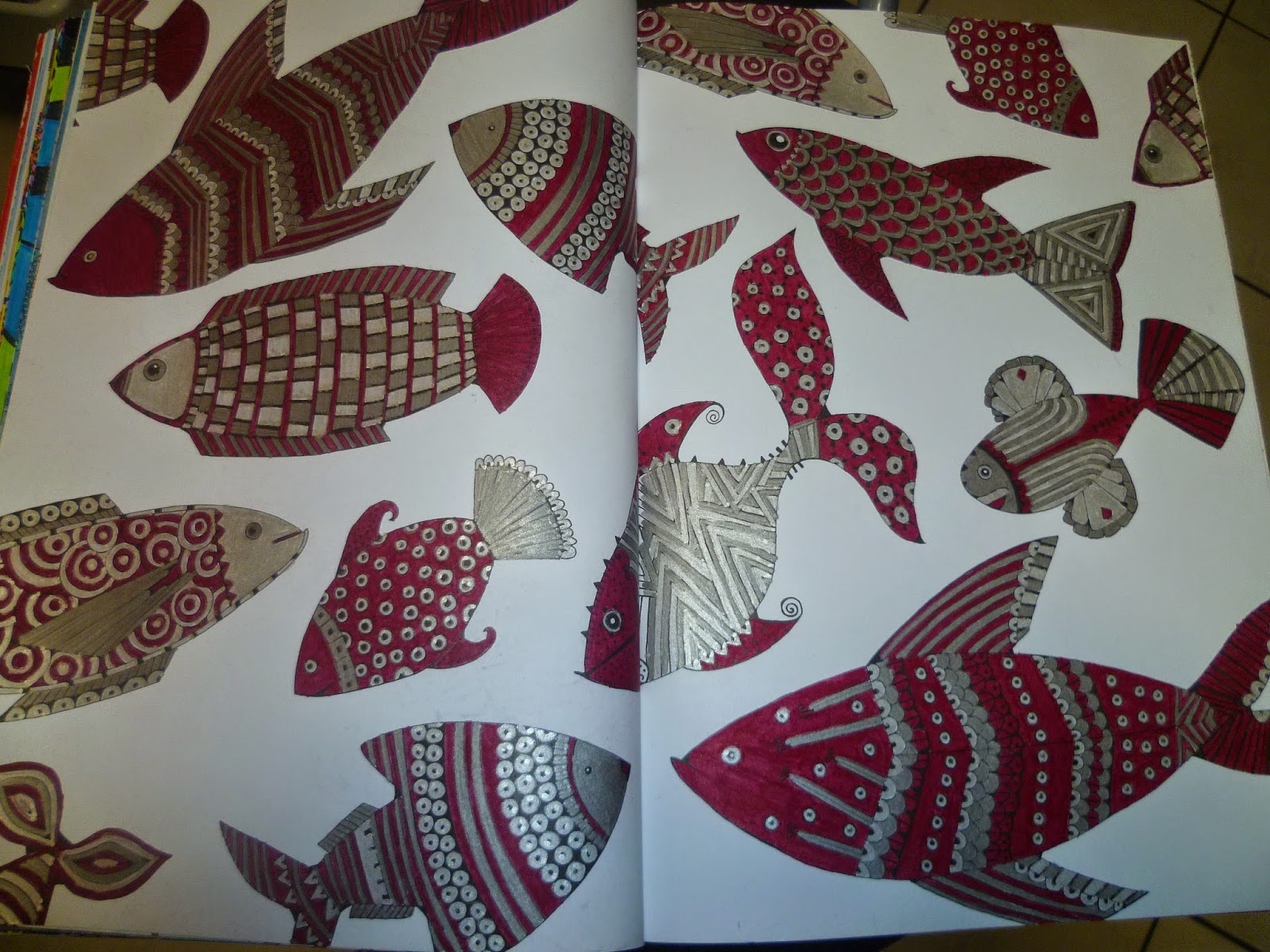 Le Nouveau Bestiaire Extraordinaire 100 Coloriages Anti ...