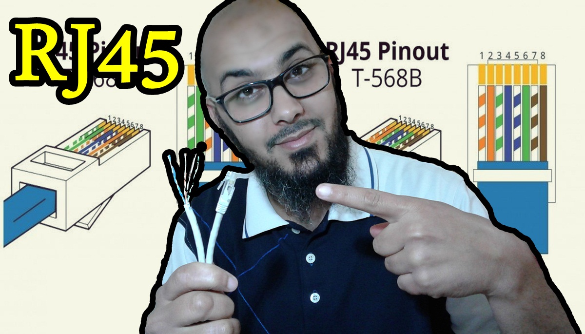 شرح طريقة تركيب كابل الانترنت RJ45 | شرح طريقة اعداد RJ45 شرح طريقة تركيب كابل الانترنت RJ45 | شرح طريقة اعداد RJ45