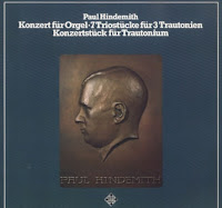 Dos obras históricas para Trautonium se integran en el recopilatorio de Hindemith, 7 Triostücke für 3 Trautonien y Konzertstück für Trautonium mit Begleitung des Streichorchesters