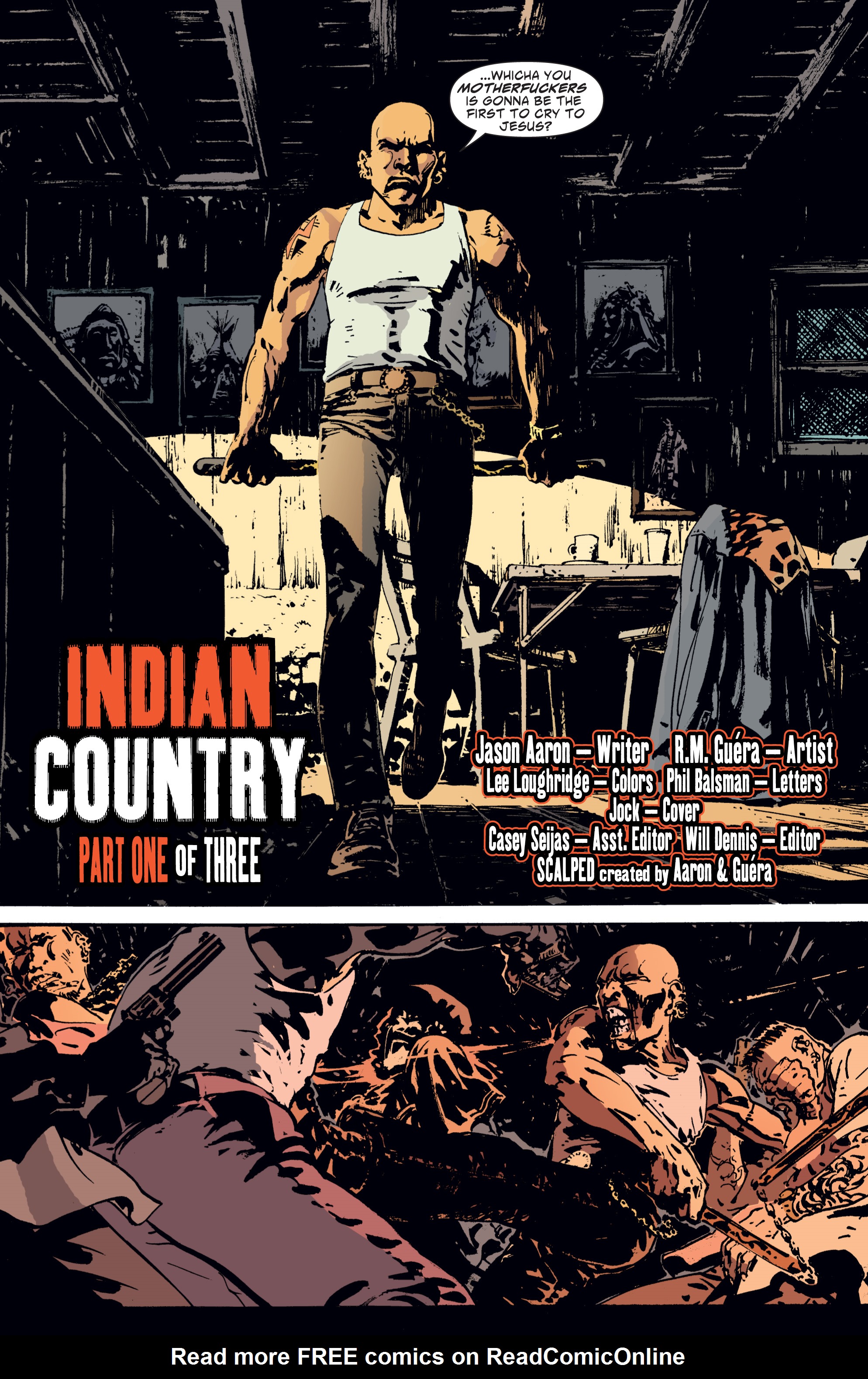 Read online Scalped comic -  Issue #1 - 5