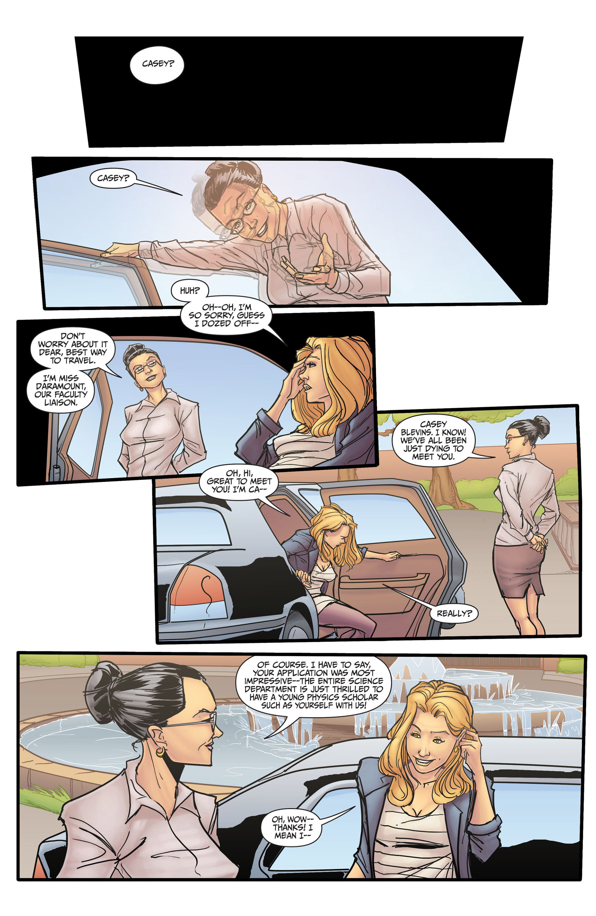 Read online Morning Glories comic -  Issue # _TPB 1 - 33