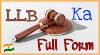 हिन्दी में जाने LLB ka Full Form - LLB Full Form in Hindi