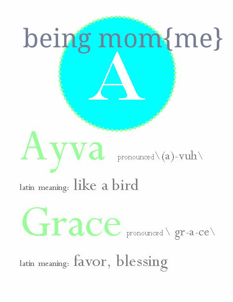 being momme: DIY Name Wall Art