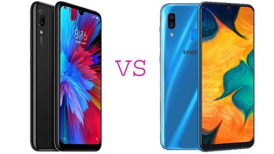 مقارنة بين شاومى نوت 7 و سامسونج a30 Xiaomi Redmi Note 7 VS Samsung Galaxy A30