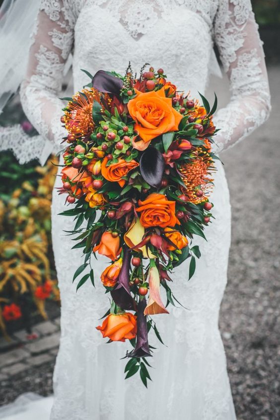15 Autumn & Fall Wedding Bouquet Inspiration 2017 Hot Chocolates Blog