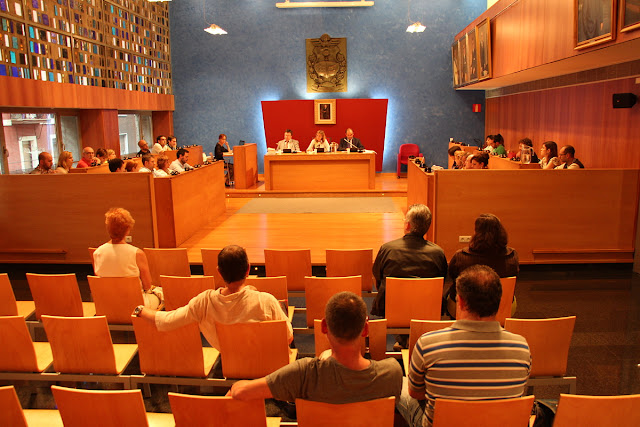 Sesión del pleno del Ayuntamiento de Barakaldo