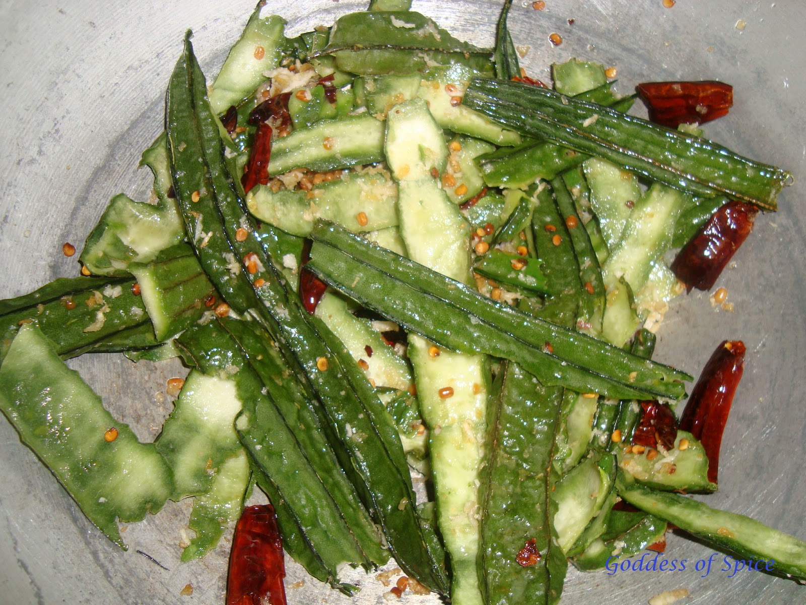 Goddess Of Spice Peerkangai Skin Thogayal Ridge Gourd Skin Chutney goddess-of-spice-peerkangai-skin-thogayal-ridge-gourd-skin-chutney