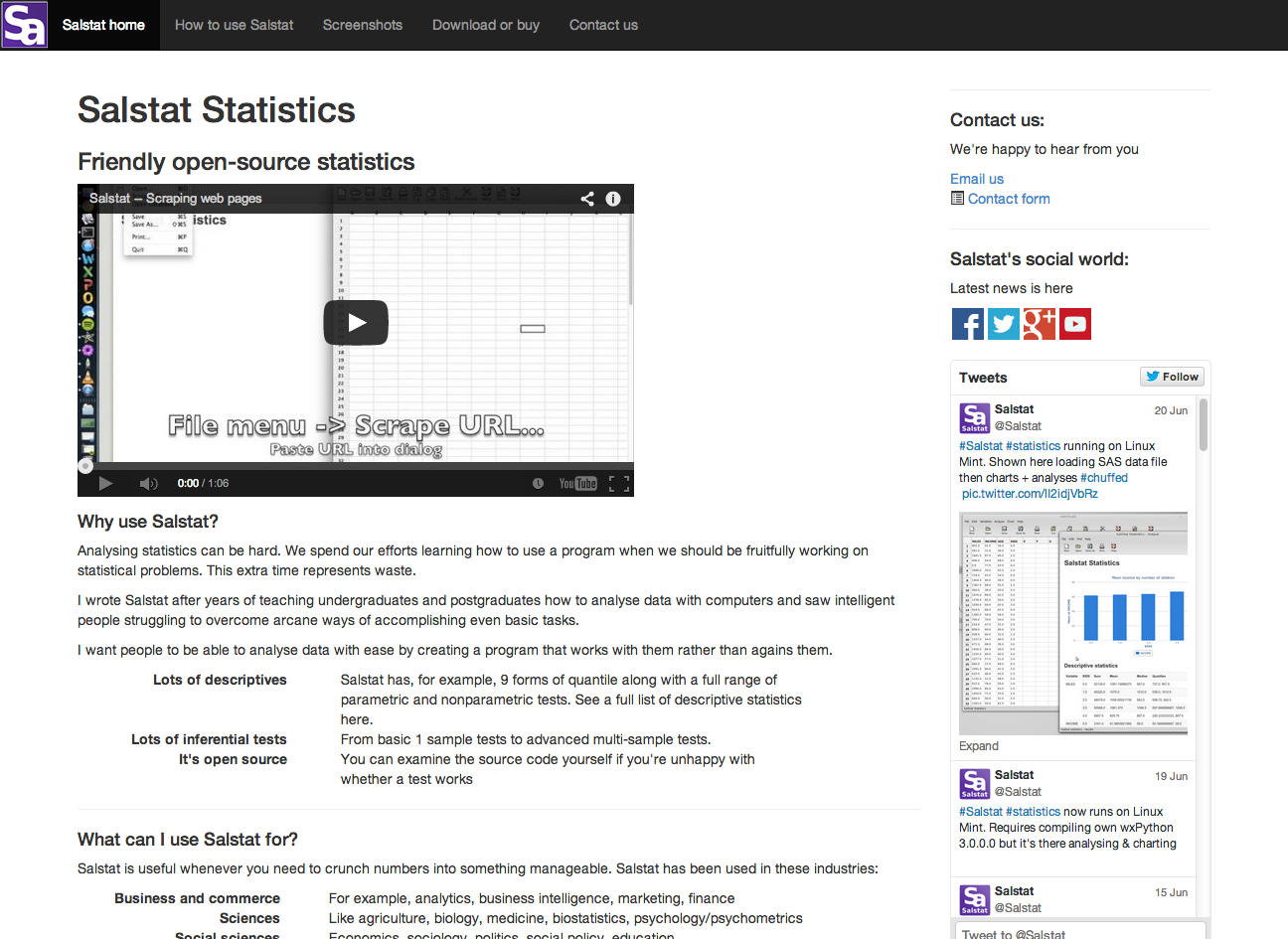 New Salstat website | Salstat statistics