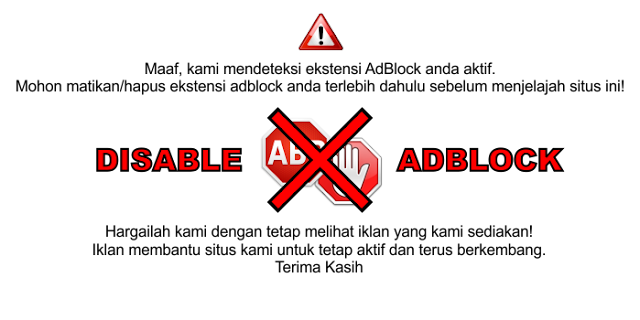 Cara Mudah Menambahkan Anti AdBlock Script di Blog