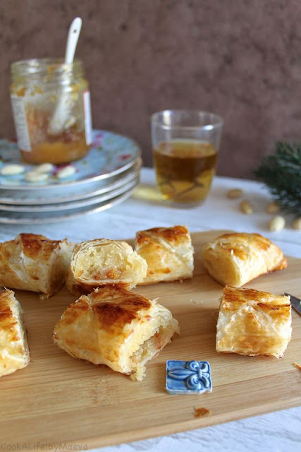 La galette des rois fait un tube : crème d'amandes et marmelade d'oranges sanguines • Cook A Life! by Maeva