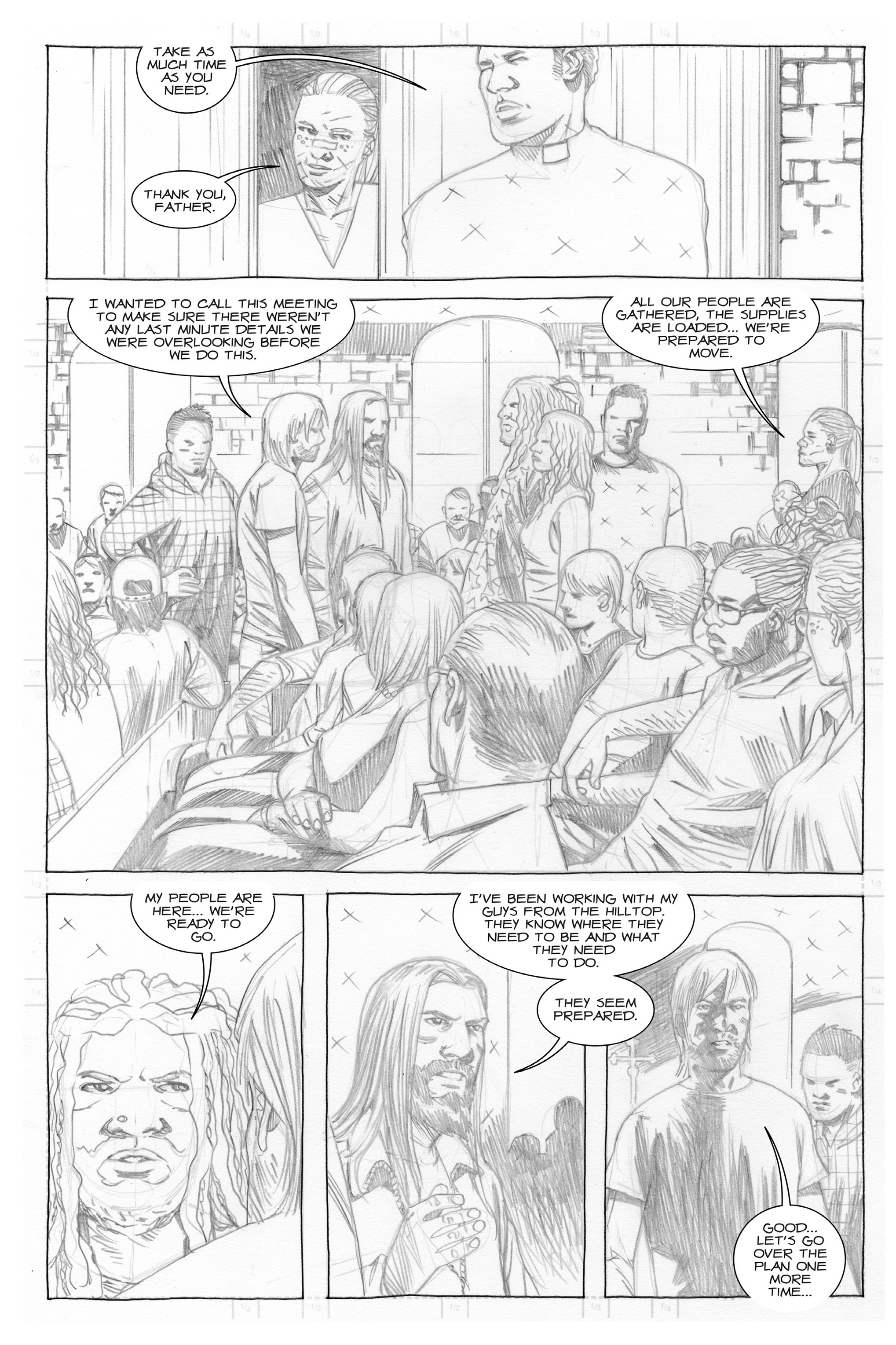 The Walking Dead issue All Out War Artist Proof Edition - Page 15