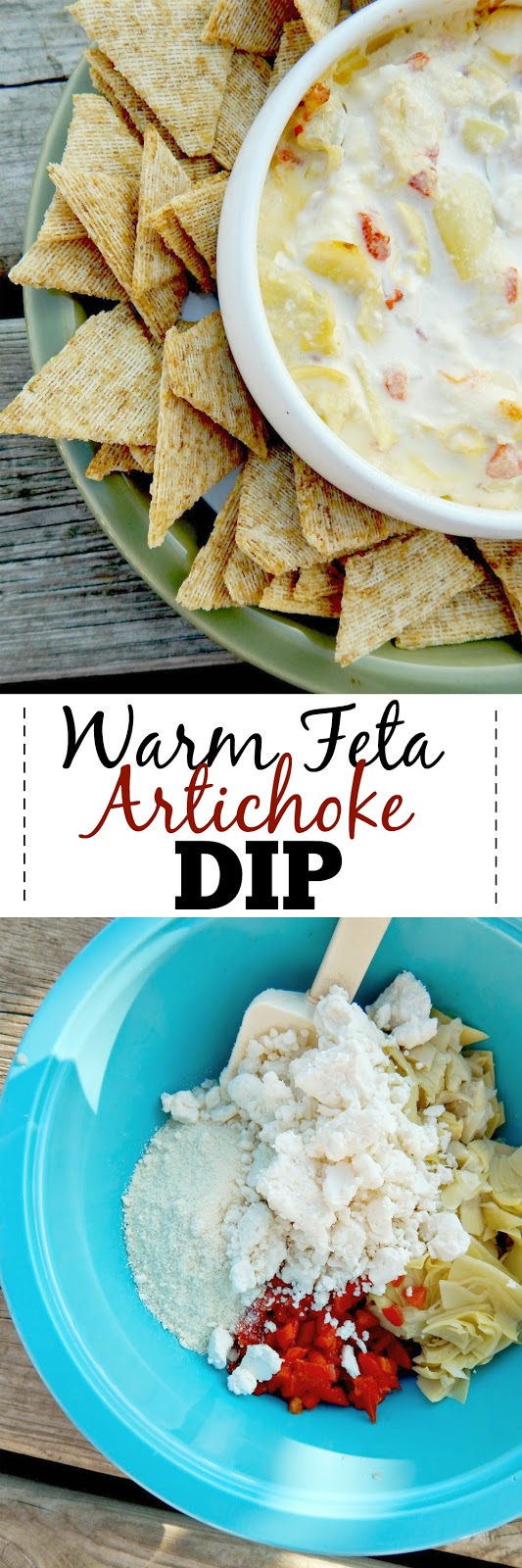 Warm Feta & Artichoke Dip Ally's Sweet & Savory Eats
