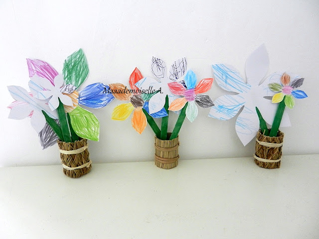 || Activité : Fleurs en papier || Activité : Fleurs en papier