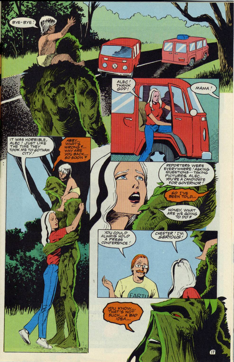 Swamp Thing (1982) Issue #113 #121 - English 18