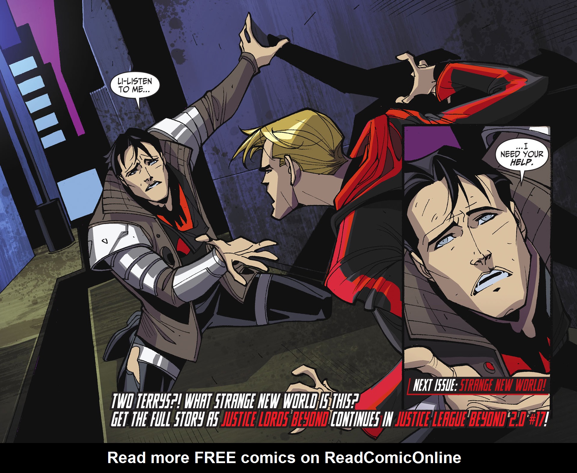 Read online Batman Beyond 2.0 comic -  Issue #17 - 22