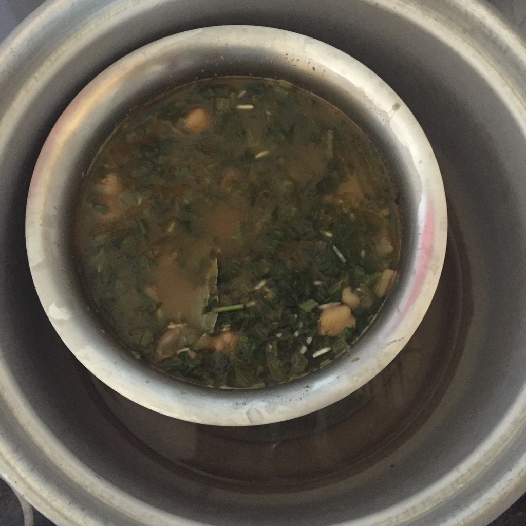 MASTERCHEFMOM Desi Burrito Garbanzo Bean and Spinach Burrito Indo