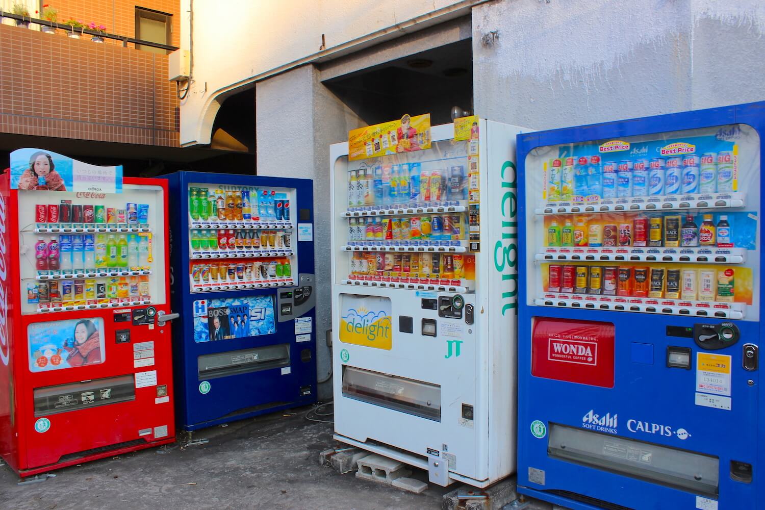japanese vending machine jihanki